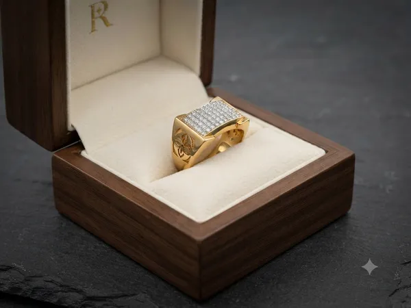 Men's_Luxury_Gold-Plated_Rectangular_American_Diamond_Ring_|_Designer_Statement_Finger_Ring_with_Cutwork_Band_for_Men_and_Boys