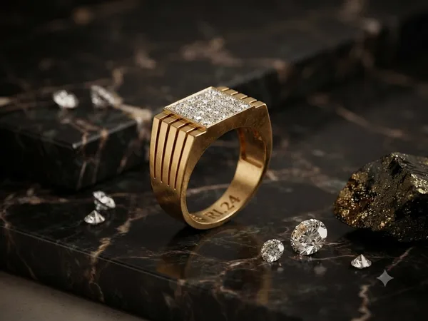 Men's_Luxury_Gold-Plated_Square_American_Diamond_Ring_|_Heavy_Look_Designer_Finger_Ring_for_Men_and_Boys