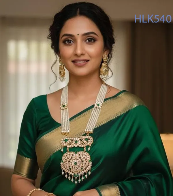 Balaji_Gold_Rajasthani_Royal_Kundan_Pearl_Bridal_Combo_Set