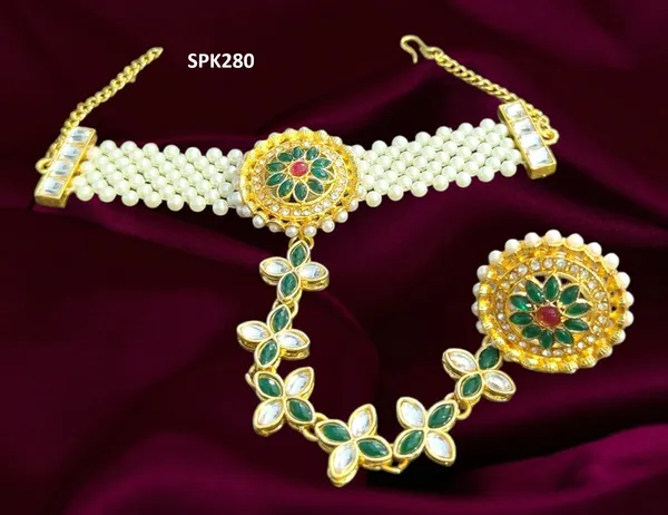 Balaji_Gold_Rajasthani_Royal_Kundan_Pearl_Bridal_Combo_Set