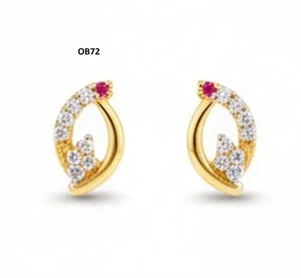 Balaji_Gold_Micro_Plating_Rajasthani_Ruby_Sparkle_Crescent_Gold_Earrings