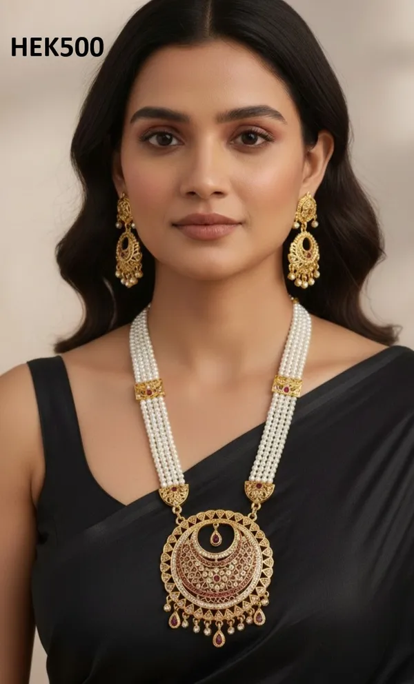 Royal_Rajasthani_Pearl_Kundan_Necklace_Set_with_Earrings