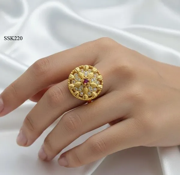 Royal_Scalloped_Bloom_Ring_–_22K_Matte_Gold_plated_with_Ruby_&_Zirconia_Petals
