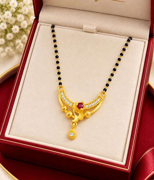 Traditional_Gold-Plated_Mangalsutra_with_Ruby_and_CZ_Stones