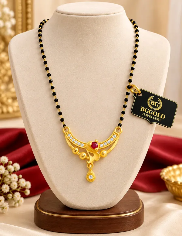 Traditional_Gold-Plated_Mangalsutra_with_Ruby_and_CZ_Stones