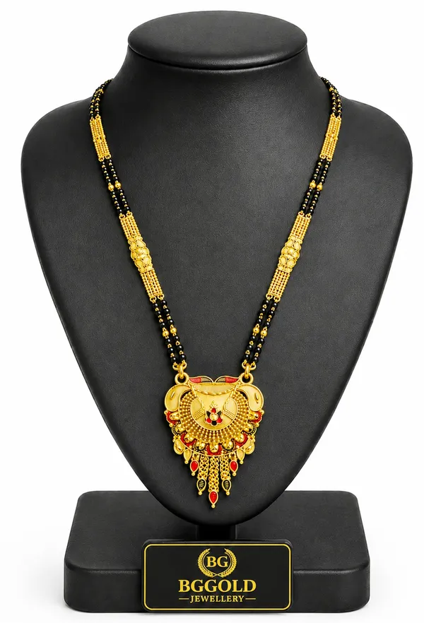 Traditional_Gold-Plated_Meenakari_&_Rajwadi_Pendant_Mangalsutra_for_Women