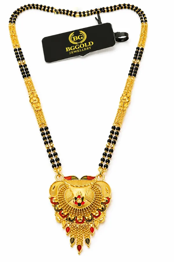 Traditional_Gold-Plated_Meenakari_&_Rajwadi_Pendant_Mangalsutra_for_Women