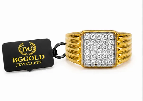 Men's_Premium_Gold-Plated_Square_American_Diamond_Ring_|_Stylish_Designer_Finger_Ring_with_Grooved_Band_for_Men_and_Boys