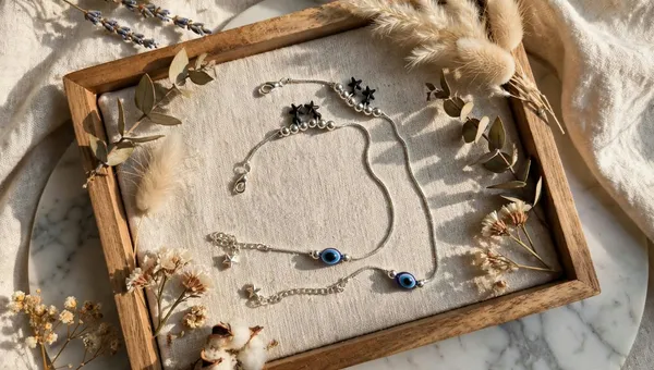 PACK_OF_2_Silver_Stylish_Silver_Plated_Anklet_For_Women