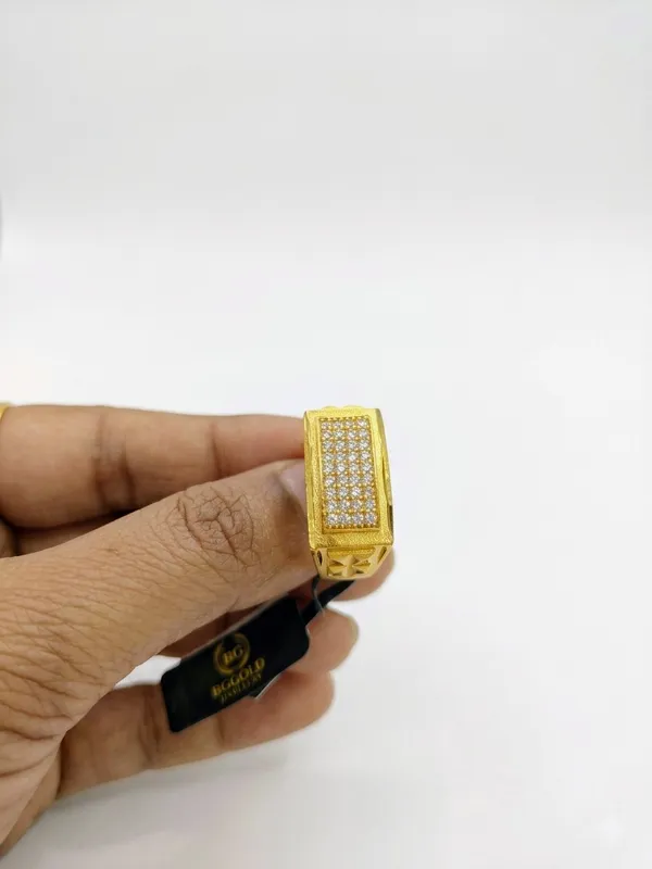 Balaji_Gold_Royal_Diamond_Studded_Micro_Gold_plated_Statement_Ring