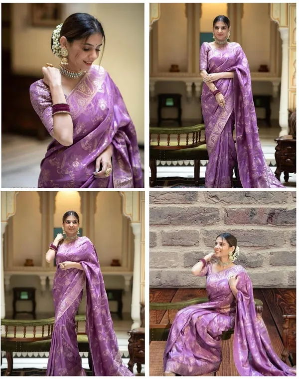 Purple_Jacquard_Self_Design_Woven_Banarasi_Saree_For_Women