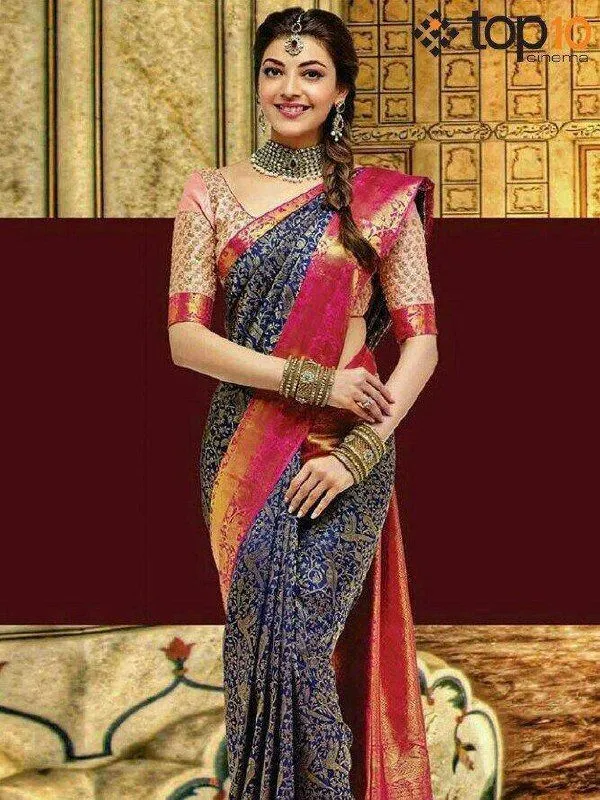 Purple_&_Pink_Jacquard_Self_Design_Woven_Banarasi_Saree_For_Women