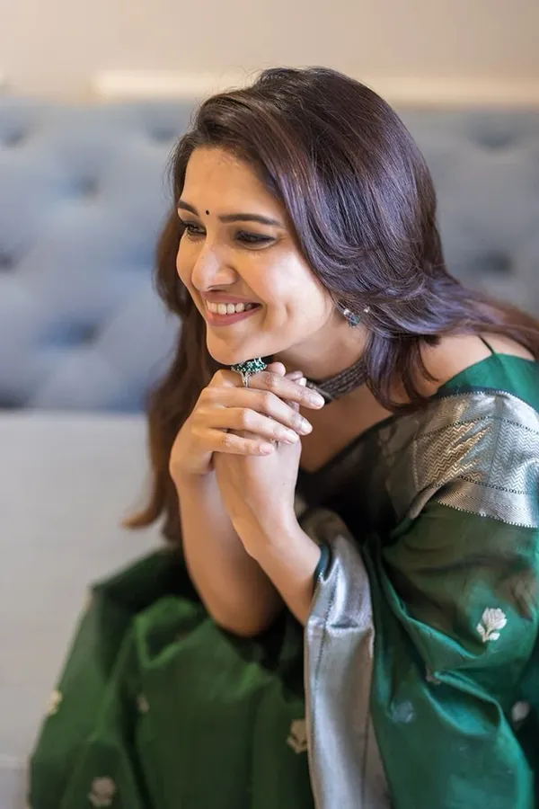 Green_&_Silver_Cotton_Linen_Self_Design_Jamdani_Saree_For_Women