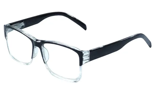 See_World_-_BLACK_Full_Rim_Frame_Reading_Eye_Glasses_With_Hard_Case_&_Cleaning_Cloth