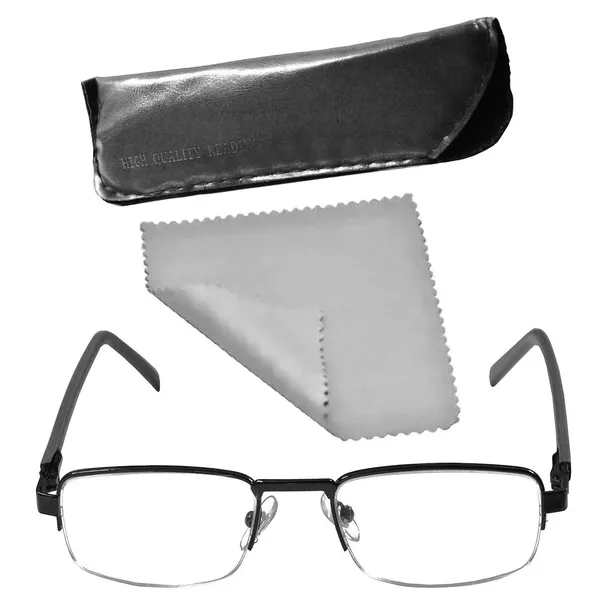 See_World_-_BLACK_Half_Rim_Metal_Frame_Reading_Eyeglasses_With_Spring_Hinges,_Soft_Cover_And_Cleaning_Cloth