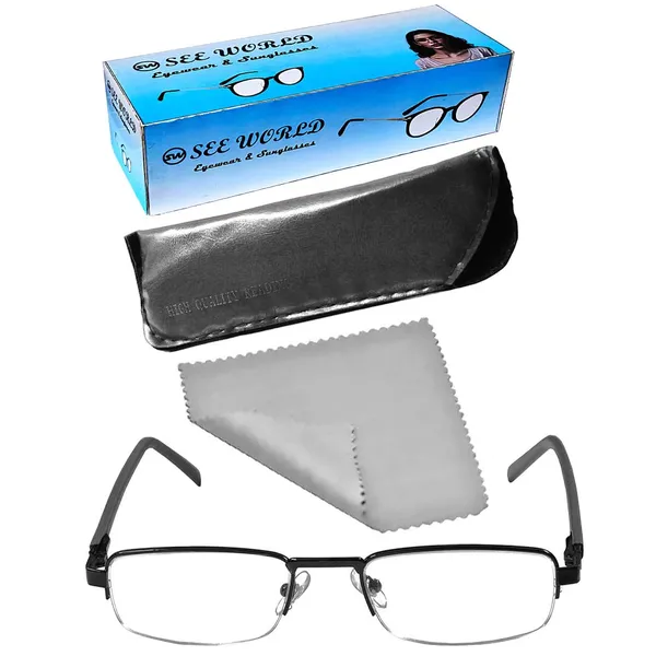 See_World_-_BLACK_Half_Rim_Metal_Frame_Reading_Eyeglasses_With_Spring_Hinges,_Soft_Cover_And_Cleaning_Cloth