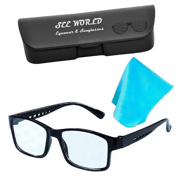Black_Full_Rim_Frame_Reading_Eye_Glasses_With_Hard_Case_&_Cleaning_Cloth