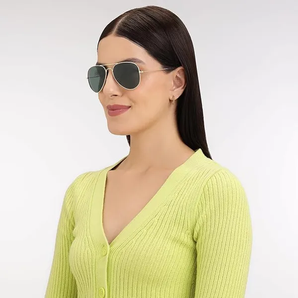 Golden_Full_Rim_Metal_Frame,_Light_Green_Glasses_|_Uv_Protected_|_Hard_Case_And_Cleaning_Cloth