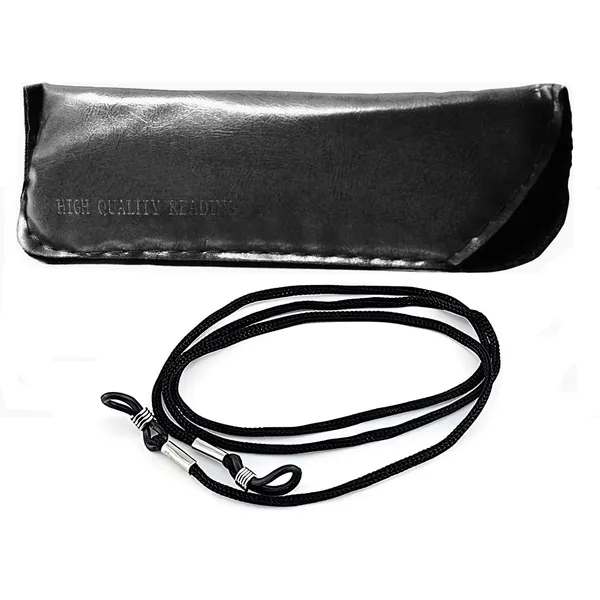 See_World_-_BLACK_Half_Rim_Metal_Frame_With_Pen_Clip_Spring_Hinges_Reading_Eye_Glasses_With_Eye_Protection,_Soft_Cover,_Cleaning_Spray,_Cleaning_Cloth_&_Dori