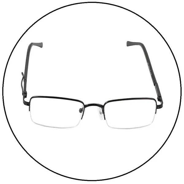 See_World_-_BLACK_Half_Rim_Metal_Frame_With_Pen_Clip_Spring_Hinges_Reading_Eye_Glasses_With_Eye_Protection,_Soft_Cover,_Cleaning_Spray,_Cleaning_Cloth_&_Dori