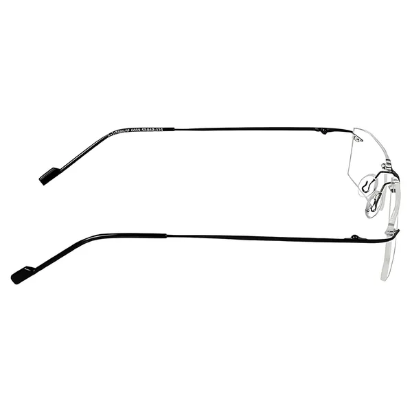 See_World_-_BLACK_Rimless_Thin_Metal_Frame_Reading_Eyeglasses_With_Soft_Cover,_Lens_Cleaning_Spray,_Cleaning_Cloth_&_Hanging_Dori