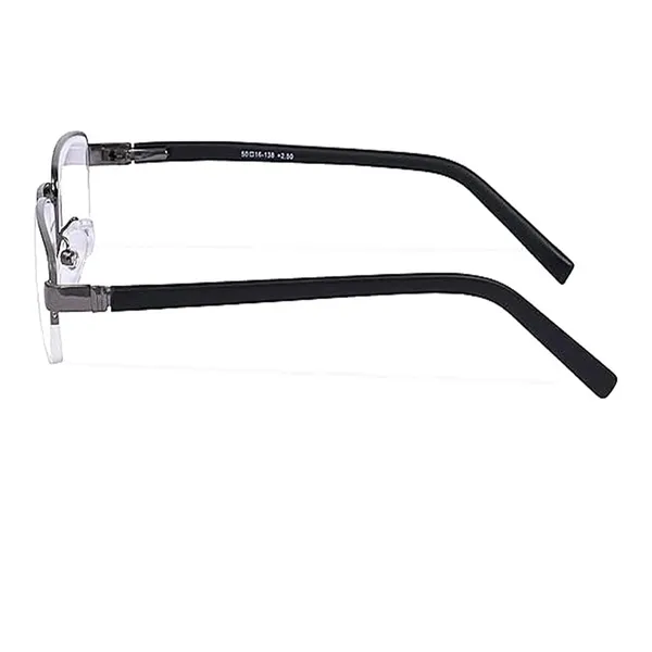 See_World_-_BLACK_Half_Rim_Metal_Frame_Reading_Eyeglasses_With_Spring_Hinges,_Soft_Cover,_Lens_Cleaning_Spray,_Cleaning_Cloth_&_Hanging_Dori