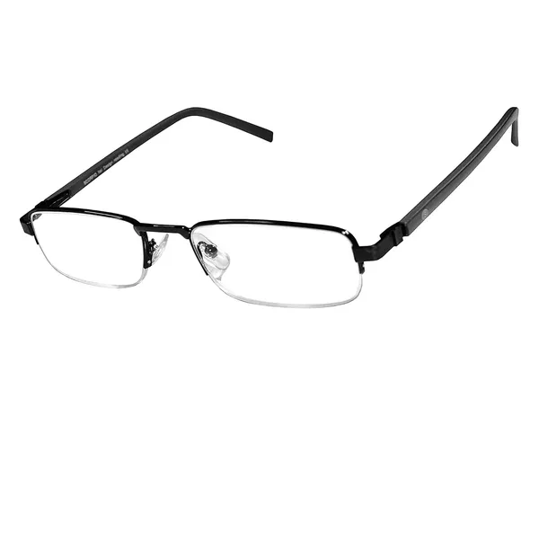 See_World_-_BLACK_Half_Rim_Metal_Frame_Reading_Eyeglasses_With_Spring_Hinges,_Soft_Cover,_Lens_Cleaning_Spray,_Cleaning_Cloth_&_Hanging_Dori