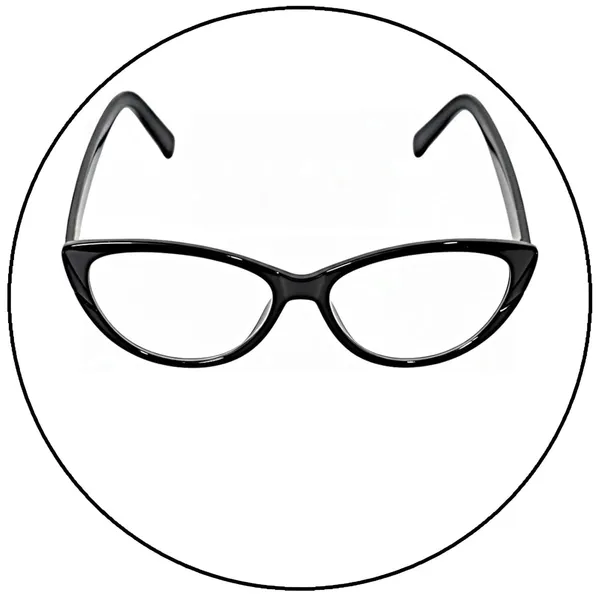 SEE_WORLD_-_BLACK_Frame_Cat_Eye_Style_Reading_Eyeglasses_With_Hard_Case,_Lens_Cleaning_Spray,_Cleaning_Cloth_And_Hanging_Dori