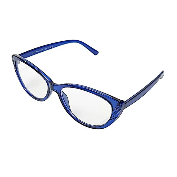 SEE_WORLD_-_BLUE_Frame_Cat_Eye_Reading_Eye_Glasses_Light_Weight_with_Eye_Protection_and_No_Eye_Strain_for_Girls,_Ladies_and_Women_with_Hard_Case_and_Cleaning_Cloth