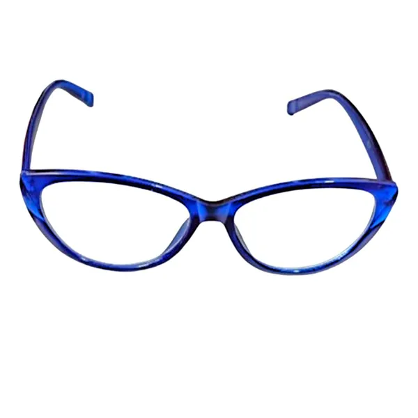SEE_WORLD_-_BLUE_Frame_Cat_Eye_Reading_Eye_Glasses_Light_Weight_with_Eye_Protection_and_No_Eye_Strain_for_Girls,_Ladies_and_Women_with_Hard_Case_and_Cleaning_Cloth