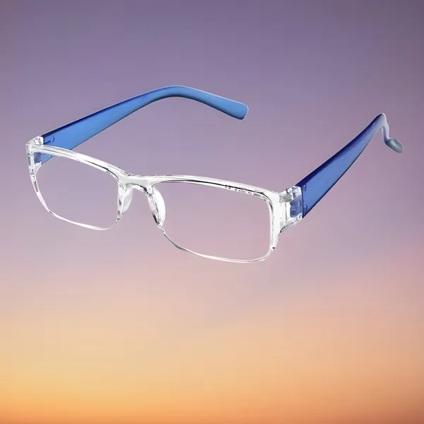 See_World_-_BLUE_Half_Rim_Transparent_Frame,_Reading_Eyeglasses_Eyewear_With_Transparent_Case_And_Cleaning_Cloth