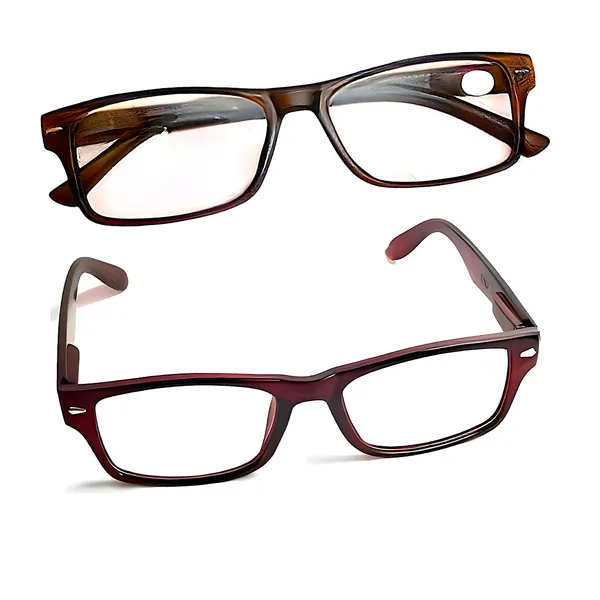 SEE_WORLD_-_Brown_Full_Rim_Frame_With_Spring_Hinges_Reading_Eyeglasses_With_Case_and_Cleaning_Cloth