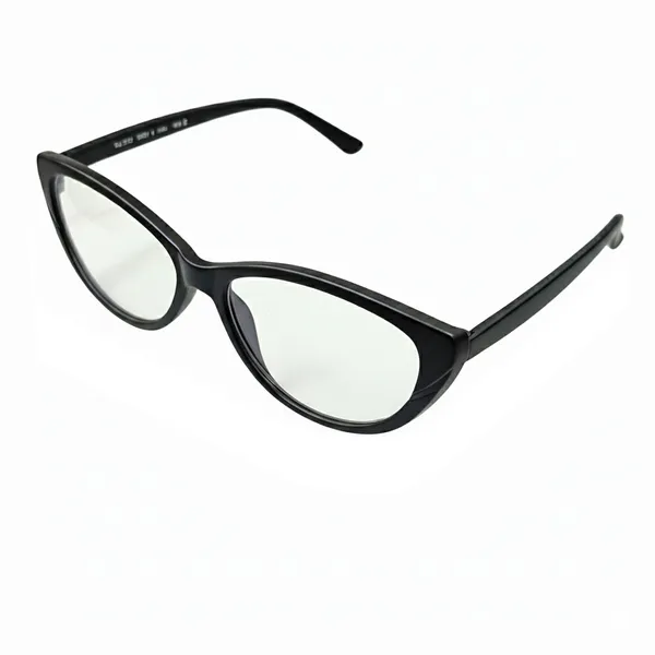 SEE_WORLD_-_BLACK_Frame_Cat_Eye_Style_Reading_Eyeglasses_with_Lens_Cleaner_Brush_Tool,_Hard_Case,_Cleaning_Cloth_And_Hanging_Dori