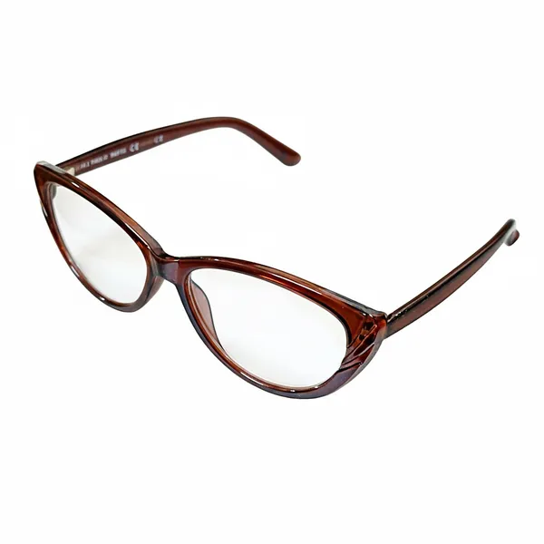 SEE_WORLD_-_BROWN_Frame_Cat_Eye_Reading_Eye_Glasses_Light_Weight_with_Eye_Protection_and_No_Eye_Strain_for_Girls,_Ladies_and_Women_with_Hard_Case_and_Cleaning_Cloth