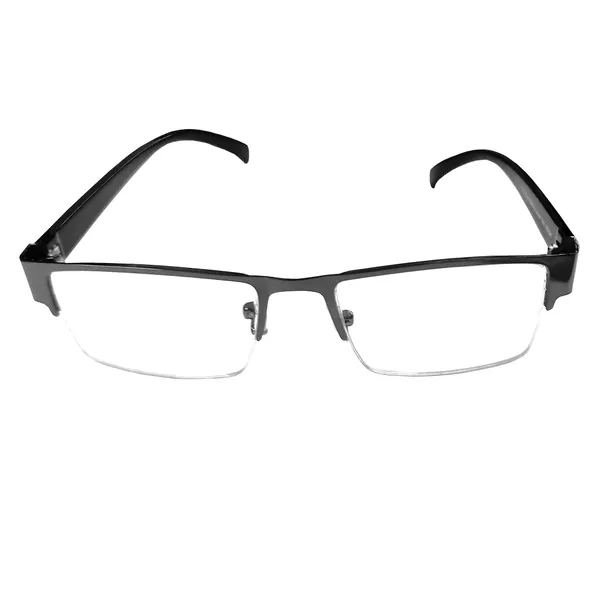 GREY_Half_Rim_Metal_Frame_Reading_Eyeglasses_With_Cover,_Lens_Cleaning_Spray,_Cleaning_Cloth_&_Hanging_Dori
