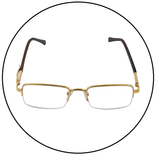 See_World_-_GOLDEN_Half_Rim_Metal_Frame_With_Pen_Clip_Spring_Hinges_Reading_Eye_Glasses_With_Eye_Protection,_Soft_Cover,_Cleaning_Spray,_Cleaning_Cloth_&_Dori