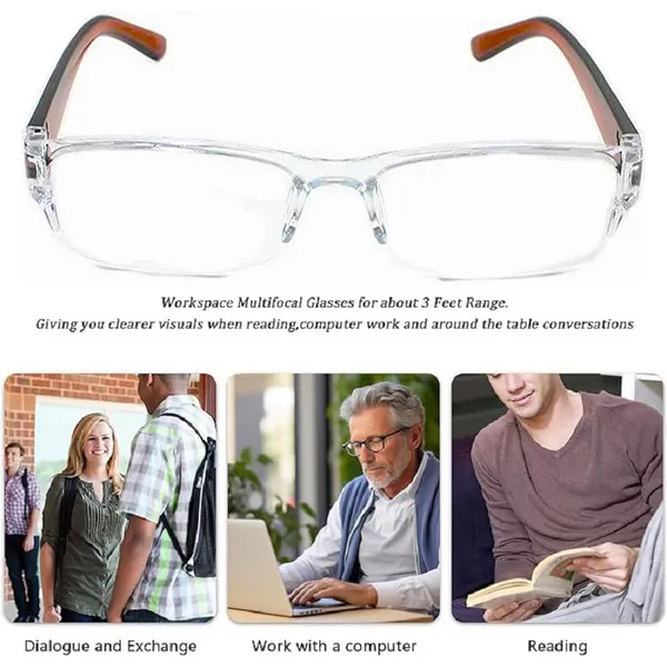 See_World_-_BROWN_Half_Rim_Transparent_Frame,_Reading_Eyeglasses_Eyewear_With_Transparent_Case_And_Cleaning_Cloth