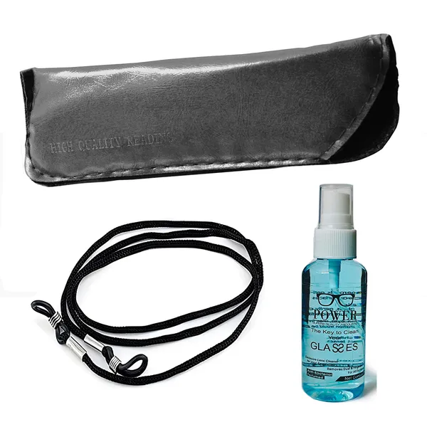See_World_-_GREY_Rimless_Thin_Metal_Frame_Reading_Eyeglasses_With_Soft_Cover,_Lens_Cleaning_Spray,_Cleaning_Cloth_&_Hanging_Dori
