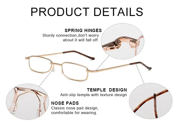 See_World_-_GOLDEN_Full_Rim_Metal_Frame_Pen_Type_Metal_Case_Compact_Reading_Eye_Glasses_Light_Weight_with_Eye_Protection_and_No_Eye_Strain_for_Men_Women_with_Micro_Fiber_Cleaning_Cloth