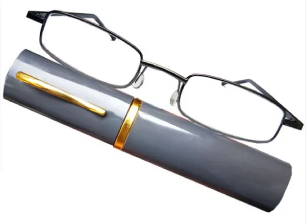 See_World_-_GREY_Full_Rim_Metal_Frame_Pen_Type_Metal_Case_Compact_Reading_Eye_Glasses_Light_Weight_with_Eye_Protection_and_No_Eye_Strain_for_Men_Women_with_Micro_Fiber_Cleaning_Cloth