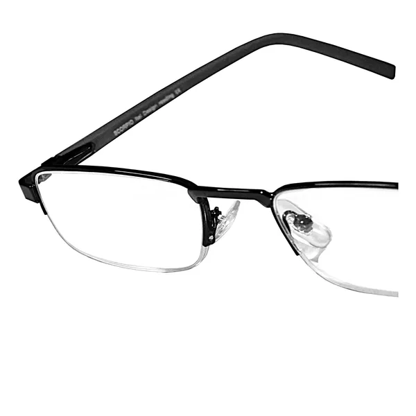 See_World_-_BLACK_Half_Rim_Metal_Frame_Reading_Eyeglasses_With_Spring_Hinges,_Lens_Cleaner_Brush_Tool,_Soft_Cover,_Cleaning_Cloth_&_Hanging_Dori