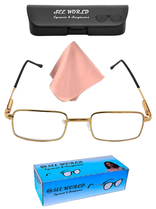 See_World_-_GOLDEN_Metallic_Full_Rim_Frame_With_Spring_Hinges_Reading_Eye_Glasses_With_Hard_Case_and_Cleaning_Cloth