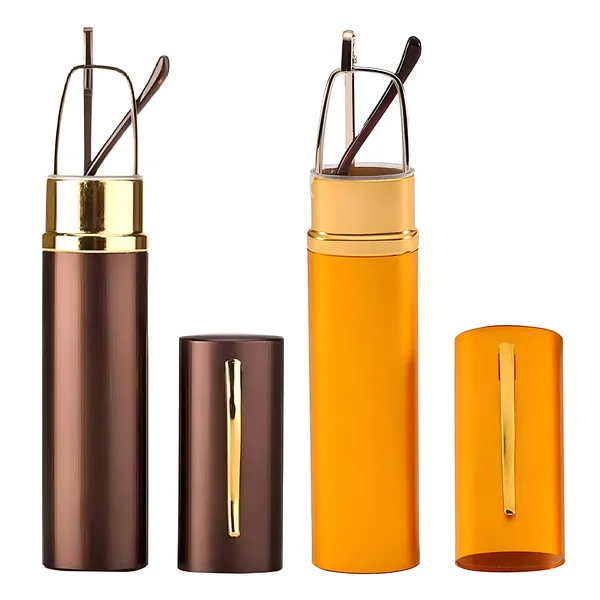 See_World_-_Golden_and_Brown_(Combo)_Full_Rim_Metal_Frames_With_Pen_Type_Metal_Cases_Reading_Eye_Glasses_With_Cleaning_Cloth_(Pack_Of_2)