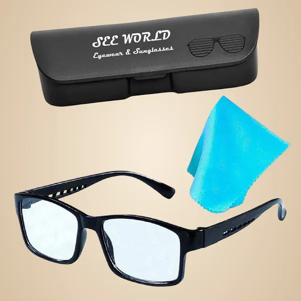 Black_Full_Rim_Frame_Reading_Eye_Glasses_With_Hard_Case_&_Cleaning_Cloth