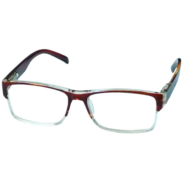 See_World_-_BROWN_Full_Rim_Frame_Reading_Eye_Glasses_With_Hard_Case_&_Cleaning_Cloth