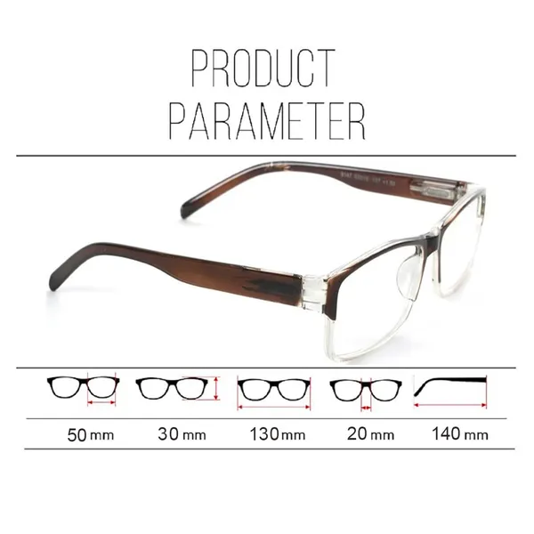 See_World_-_BROWN_Full_Rim_Frame_Reading_Eye_Glasses_With_Hard_Case_&_Cleaning_Cloth