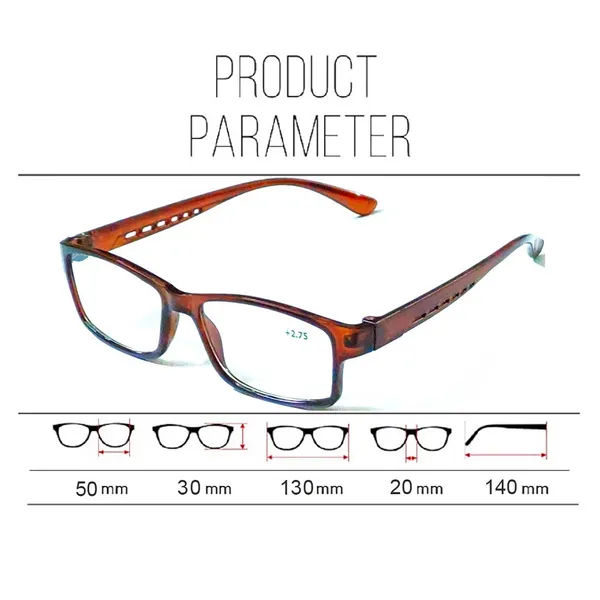 Brown_Full_Rim_Frame_Reading_Eye_Glasses_With_Hard_Case_&_Cleaning_Cloth