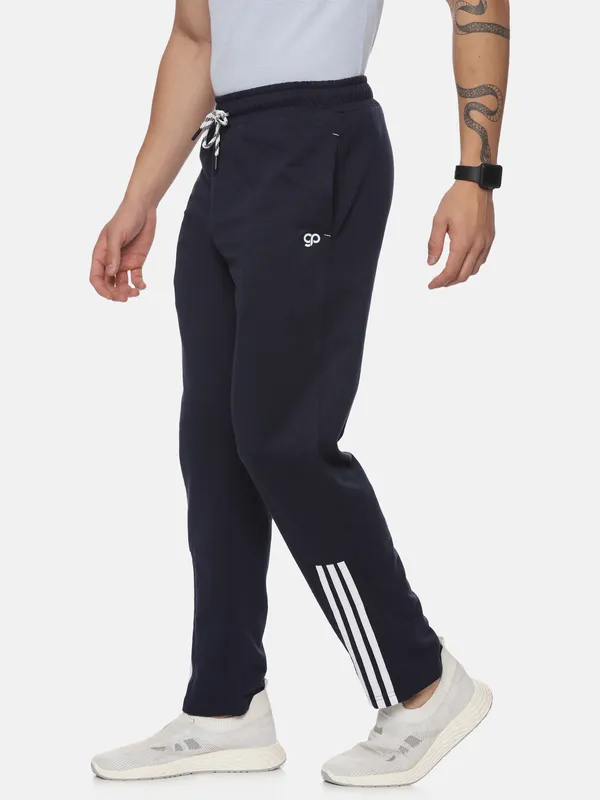 Navy_Blue_Melange_Cotton_Rich_Terry_Trackpant_For_Men