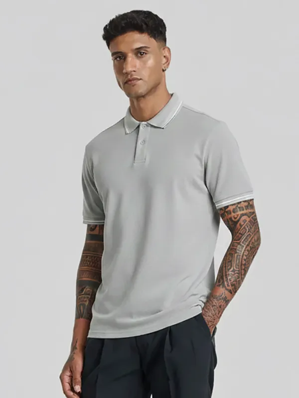 Grey_Techno_Turkey_Fabric_Techno_Polo_Tshirt_For_Men