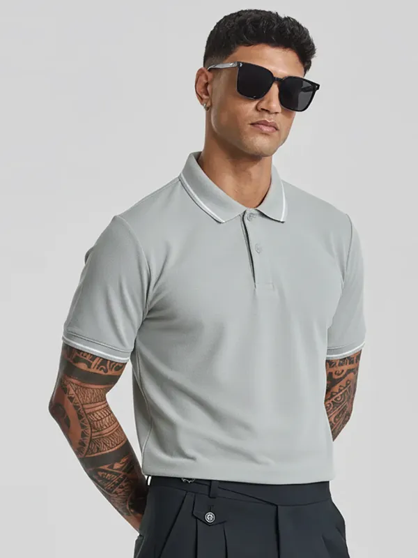 Grey_Techno_Turkey_Fabric_Techno_Polo_Tshirt_For_Men